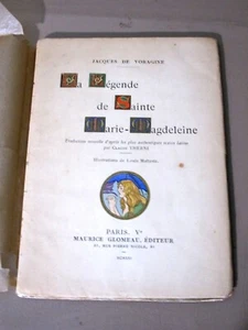 Mary Magdalene 1921 HAND COLORED PLATES French Limited Ed #592/700 color saint - Picture 1 of 14