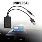 Universal Car Auto Bluetooth Radio AUX Cable Adapter U5P1 Accessories K8W5