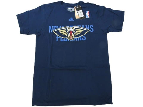 New Orleans Pelicans Mens Sizes M-XL-2XL Adidas Blue Shirt $22 Cover