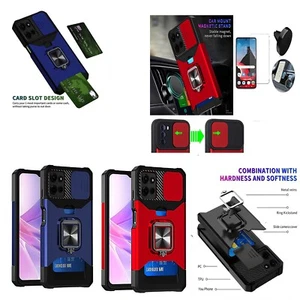 Funda Ranura Tarjeta para Motorola Moto G 2025 (XT2513) Líneas Cámara Cubierta - Imagen 1 de 20