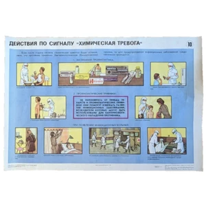 actions when signaled chemical danger -Chernobyl - Cold War - Original Poster - Picture 1 of 9