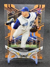 2019 Topps High Tek Roy Halladay Orange /25 Toronto Blue Jays !!!
