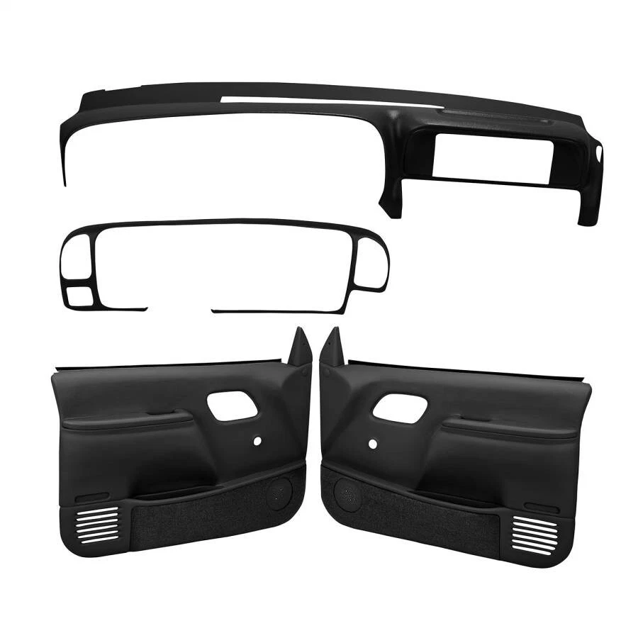 Coverlay Black Door Panel Dash Cover Kit 18-798C59N For 97-99 Chevy GMC Trucks - Image 1 of 4