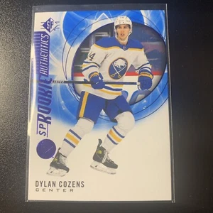 Dylan Cozens 2020-21 SP Retail - Rookie Authentics Blue #120 (RC) - Picture 1 of 2