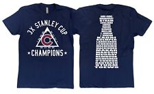 COLORADO AVALANCHE 2022 NHL STANLEY CUP CHAMPIONSHIP  DOUBLE SIDED T-SHIRT