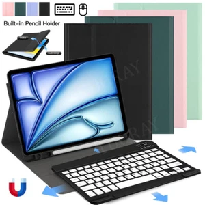Smart Case Bluetooth Keyboard Cover For iPad Gen 10th/9/8/7th Air 6 5 4 3 Pro 11 - Picture 1 of 69