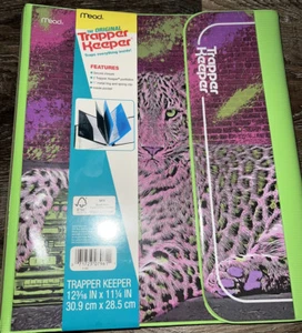 Trapper Keeper ~ Binder Retro Portfolio Folder 2021 Mead (F) 12 3/16" x 11 1/4" - Picture 1 of 5