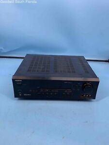 Onkyo TX-SR502 Wide Range Amplifier Technology Home Theater Receiver Powers On