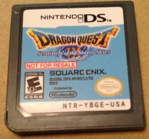 Dragon Quest IX: Sentinels of the Starry: Video Loop DQ9 NFR Not for Resale RARE - Picture 1 of 1