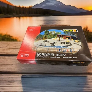Ho Scale Faller Zoo Bison Enclosure 130565 Rare - Picture 1 of 4