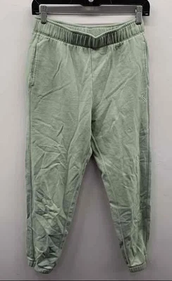 Pantalones deportivos para mujer Calvin Klein verde lavado mineral logotipo talla S Foto 1 de 4