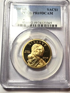 2004 S $1 Sacagawea Dollar PCGS PR69DCAM - Picture 1 of 3
