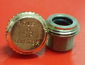 ROLEX Oyster tubo corona oro rosa 5,4 mm Bubbleback Oyster Royal 1 NB - Foto 1 di 7