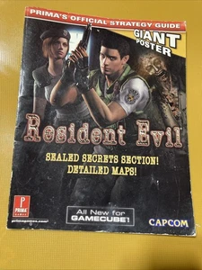 Resident Evil Prima Official Strategy Guide Gamecube Missing Poster - Bild 1 von 5