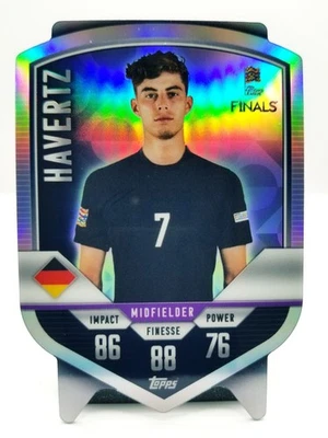 Topps Match Attax Kai Havertz #DC6 Holo Refractor Finals Die Cut Germany - Image 1 of 4