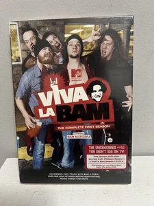 New MTV Viva La Bam Bam Margera The Complete First Season 2 Disc DVD Set Sealed - Picture 1 of 2