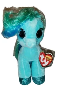 TY Beanie Boos - TOPAZ the Teal Pony Horse (6 Inch) NEW MWMTs Stuffed Animal Toy - Picture 1 of 7