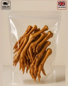 1Kg Chicken Feet for Dog 100% Natural Pet Treat Dog Chews Tasty Snacks for Pet - Picture 1 of 4