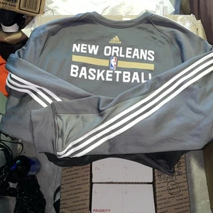 2014 Rare Adidas New Orleans Basketball 3XL Length 2 New W/O Tags - Picture 1 of 9