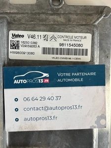 V46.11 ECU CALCULATEUR MOTEUR A DECODER PEUGEOT 208 1.2 V29059263A 9811545080 - Imagen 1 de 4