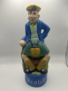 Stampo Albertas Vintage Scozzese 69’ Scotch Gentlemen Decanter 12” Ceramica - Foto 1 di 9