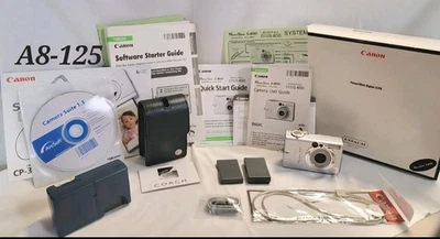 Canon PowerShot S400/Coach 4mp Digital Camera IOB, Manual, Coach Case & Strap A8 - Image 1 of 4