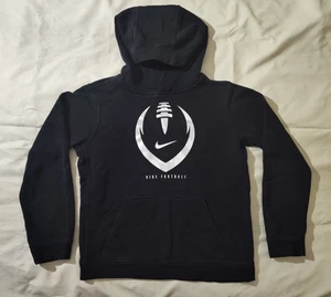 Nike Club Big Kids Boys Football Pullover Hoodie Black XL - Picture 1 of 5