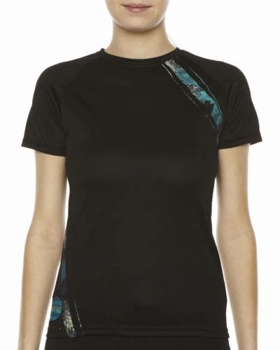 Camisa de ciclismo Dakine Static manga curta feminina preta média nova - Imagem 1 de 1