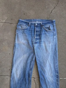 Falling 90'S Levi'S 501 552 Vintage Usa - Picture 1 of 4