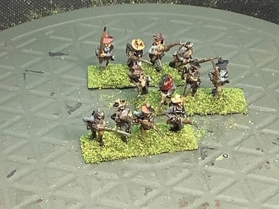 Regimiento Confederado ACW Pintado 15 mm. 12 figuras. #4 Foto 1 de 4