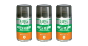 3 INSETTICIDA RICARICA COPYR MOSCHE ZANZARE KENYATRIN SAFE INSETTI VOLANTI 250ML - Foto 1 di 1