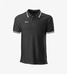 Wilson Polo De Algodón Team II, Hombre - (Negro) - Imagen 1 de 5