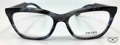 Prada PR24S UEQ-1O1 Negro/Azul/Gris Nuevo Auténtico 53 Foto 1 de 4