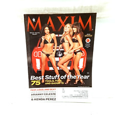 Maxim Magazine December 2012 Arianny Celeste Brittney Palmer Kenda Perez