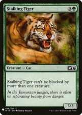 1x Stalking Tiger- NM English MTG - Mystery Booster