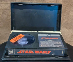 Star Wars Video Rental Library 1982 Rare Beta First Print Serial 198410 READ DES - Bild 1 von 11