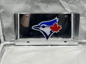 Toronto Blue Jays MLB Silver Acrylic Lasercut License Plate Wincraft - Picture 1 of 1