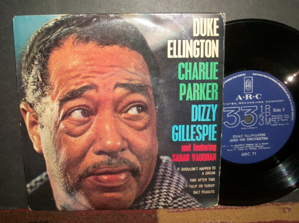 DUKE ELLINGTON / CHARLIE PARKER / DIZZY GILLESPIE 7" ep France 33rpm Foto 1 de 2