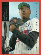 LATROY HAWKINS - 1994 Upper Deck #248  Minor League Autographed Card