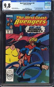 West Coast Avengers 46 CGC 9.8 - Picture 1 of 1