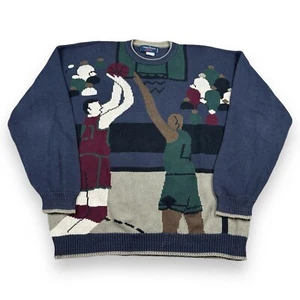Harry Rosen Deporte Juego de Baloncesto Gráfico Imagen Tejido Estampado Para Hombre Grande - Imagen 1 de 8
