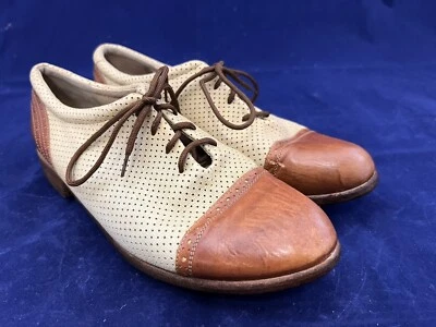 Zapatos de golf Walter Genuin Oxfords de cuero para mujer EE. UU. 8 Foto 1 de 4