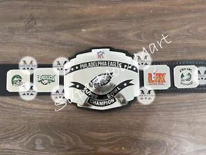 Philadelphia Eagles Super bowl LIX Championship Adult Size Belt 2mm Brass - Picture 1 of 1