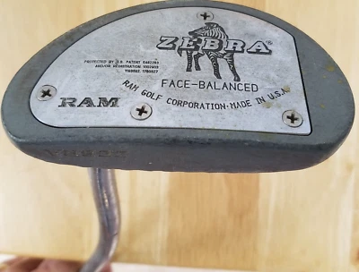 RAM Golf Zebra Face Balanced Putter36" Steel Golf Shaft RH - Image 1 of 4