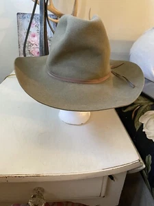 VINTAGE CALIFORNIA 5XXXXX CASTORO QUALITÀ IDROREPELLENTE COWBOY WESTERN AUTOCONFORME - Foto 1 di 13