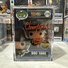 Funko Pop! Back To The Future Doc 1885 #219 Signed Christopher Loyd Genuine COA