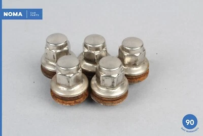 07-15 Juego de 5 pernos de tuercas de rueda Jaguar XK XKR X150 1X431012AA OEM Foto 1 de 4