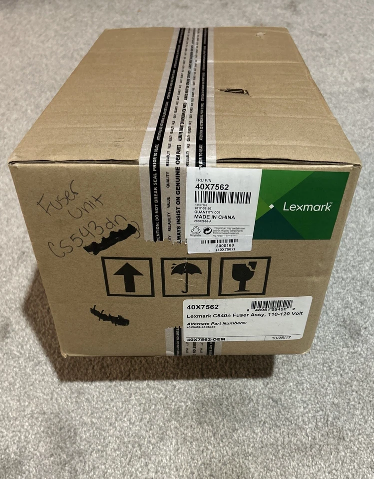 NEW LEXMARK 40x7562 FUSER_ - Image 1 of 2