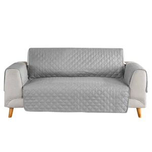 Quilted Sofa Cover Waterproof Nonslip Couch Loveseat Slipcover Pet Protector Mat - Picture 1 of 46