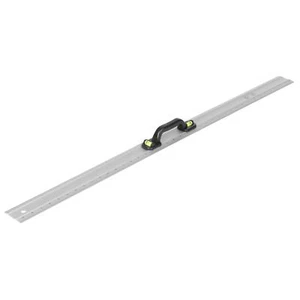 Aluminium Spirit Level & Ruler with Two Spirit Gauges, CM & Inch, Handle, 1000mm - Picture 1 of 6